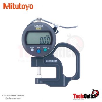 Dial Thickness Gauges เกจวัดหนาบางดิจิตอล Mitutoyo รุ่น 547-300S (0.01X0-0.4"/10มิล)