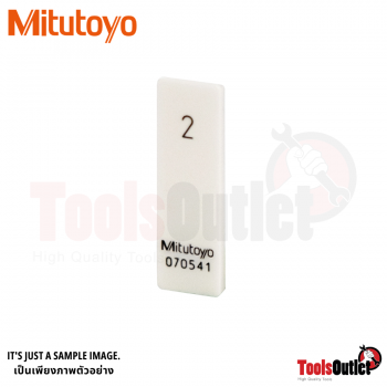 Gauge Block Ceramic เกจบล๊อคเซรามิค (03) (1.0มิล) เกรด1 Mitutoyo รุ่น 613611-031