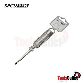 SCREWDRIVER TESTER ไขควงลองไฟ SECUPEN รุ่น 17150 ขนาด 100-250V AC(-)3.5 มิล