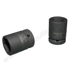 3/4" DR. 17MM IMPACT SOCKET ลูกบ๊อกซ์ลม 6 เหลี่ยม SQ. 3/4" ขนาด 17 มม SIGNET #24157
