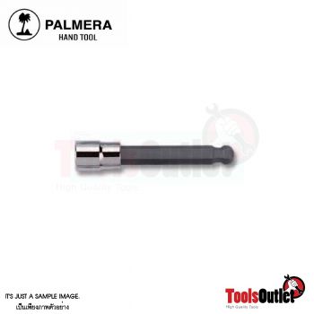 Vasos con Puntas Hexagonales Largos con Bola ลูกบ๊อกรู3/8"-6เหลี่ยมบอลยาว (4X92มิล) PALMERA รุ่น 258.264