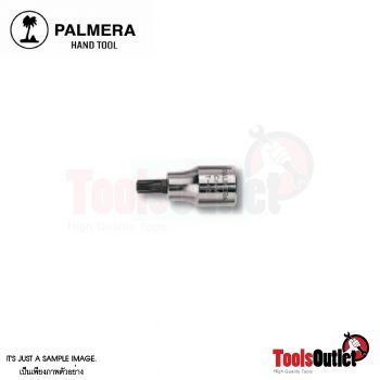 Vasos con Punta Torx® Cortos ลูกบ๊อกเดือย6แฉกรู 1/2"  ขนาด T-20 มิล PALMERA รุ่น 258.600