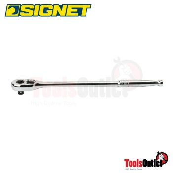 1/4” EXTRA LONG REVERSIBLE RATCHET HANDLE ด้ามฟรียาวพิเศษ 180MM SIGNET #11534