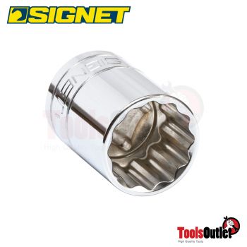 3/8” 12PT SOCKET ลูกบ๊อกซ์ 12 เหลี่ยม 3/8” SIGNET