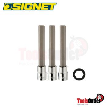 1/2” HEX BIT SOCKET บ๊อกซ์เดือยโผล่ยาว 1/2” SIGNET