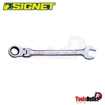 SWIVEL GEAR WRENCH ประแจปากตายแหวนพับข้างฟรี SIGNET