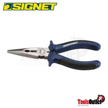 6" LONG NOSE PLIERS WITH HANG TAG คีมปากแหลม 6" SIGNET #90376