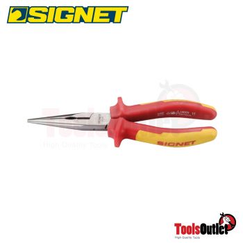 VDE 8" LONG NOSE PLIERS คีมปากแหลม 1000V 8" SIGNET #90545