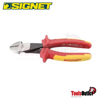 VDE 180 MM DIAGONAL PLIERS-HEVAY DUTY คีมตัดปากเฉียงงานหนัก 1000V 180 มม.SIGNET #90557