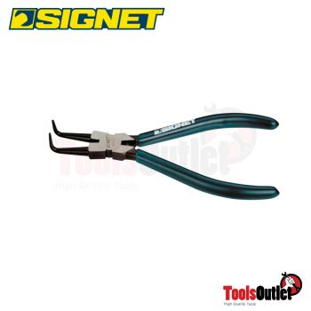 7" INTERNAL BENT SNAP RING PLIER WITH HANG TAG คีมหุบแหวนปากงอ 7" SIGNET #90927