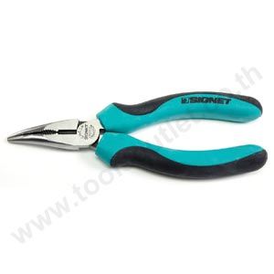 6" BENT  NOSE PLIERS WITH HANG TAG (45 DEQREE) คีมปากแหลมงอ 6" SIGNET #90363