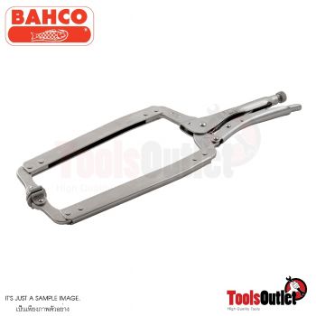 Self Adjusting Grip Locking Clamps with Parallel C-Clamp คีมล๊อคปากตัวซีปากปรับเอียงได้ ยาว 460 มิล BAHCO รุ่น 2964-450