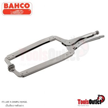 Self Adjusting Grip Locking Clamps with Parallel C-Clamp คีมล๊อคปากตัวซีปากปรับเอียงได้ ยาว 280 มิล BAHCO รุ่น 2964-280