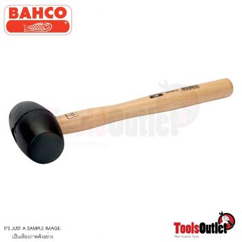 Rubber Mallets with Wooden Handle ค้อนยูรีเทนหัวยาง ขนาด 55 มิล BAHCO รุ่น 3625RM-55