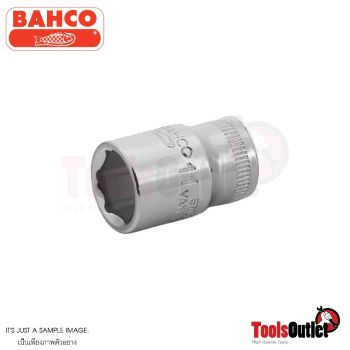 1/4" Square Drive Sockets with Metric Hex Profile and High Polished Finish ลูกบ๊อกรู 1/4"-6 เหลี่ยม ขนาด 10 มิล BAHCO รุ่น 6700SM-10
