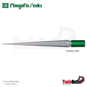 Taper Gauge (007105)เตเปอร์เกจ Taper Gauge รุ่น CGTPG-710C ขนาด 4-25mm