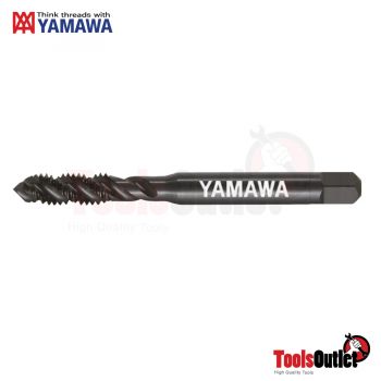 Spiral Fluted Taps ต๊าปรูตันสีดำ Yamawa รุ่น HC-SP-OX P2 ขนาดเบอร์ 10 UNC 24