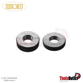 ISSOKU LIMIT THREAD RING GAUGE เทรดริงเกจ GO+NOGO GRIR-2 ขนาด M30X3.5 รุ่น 30X3.5GRIR2