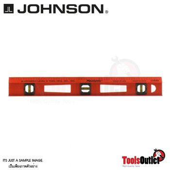 ระดับน้ำอลูมิเนียมฐานสามเหลี่ยมเสกลมิล ขนาด 36" JOHNSON รุ่น 2636
