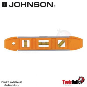 ALUMINUM LEVELS ระดับน้ำอลูมิเนียมฐานแม่เหล็ก ขนาด 9" JOHNSON รุ่น 8500M
