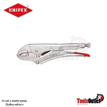Grip Pliers คีมล็อคปากโค้งมีปากตัด KNIPEX รุ่น 41 04 250