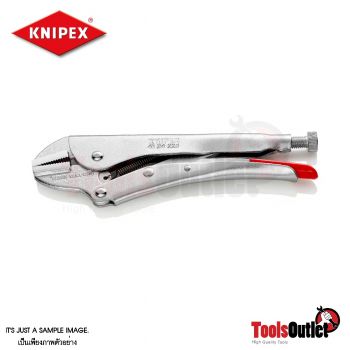 Grip Pliers คีมล็อคปากตรง 225 มม KNIPEX รุ่น 41 24 225