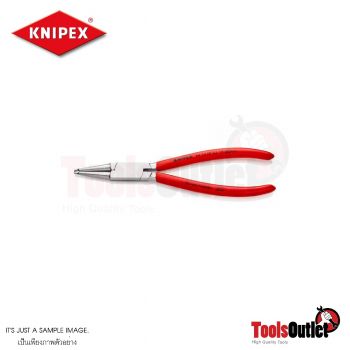 Sicherungsringzange คีมแหวนล็อคสลัก สำหรับแหวนล็อคสลักด้านในภายในรูเจาะ KNIPEX 44 13 J2