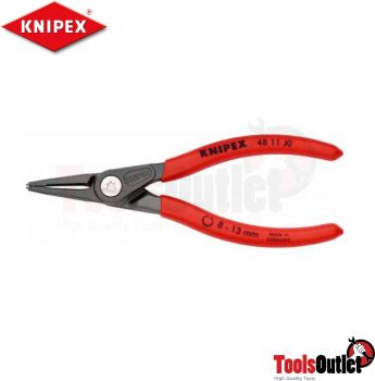 Precision Circlip Pliers คีมถ่างแหวนปากตรง 8-13 มม KNIPEX รุ่น 48 11 J0