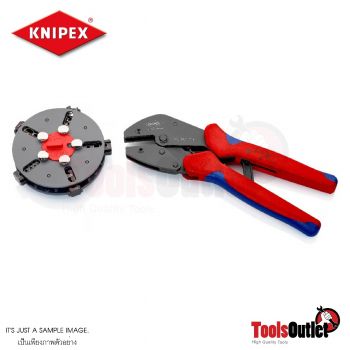 MultiCrimp® คีมย้ำพร้อมกล่องเปลี่ยน KNIPEX 97 33 02