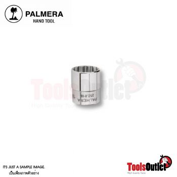Socket bit ลูกบ๊อกรู 3/8"-12 เหลี่ยม PALMERA รุ่น 252.000