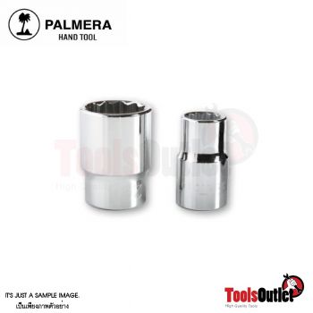 Socket bit ลูกบ๊อกรู 1/2"-12 เหลี่ยม PALMERA รุ่น 256.000