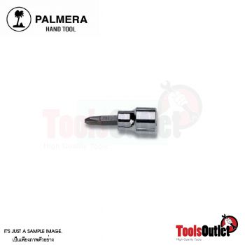 Vasos con Puntas Phillips ลูกบ๊อกรู3/8" ปลายไขควงแฉก (PH2X48มิล) PALMERA รุ่น 258.222