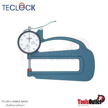 Dial Thickness Gauges ไดอัลเกจวัดหนาบาง TECLOCK รุ่น SM-114 ขนาด 0.01X10 มิล