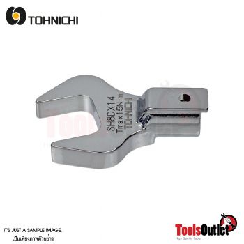 OPEN HEAD หัวปากตายประแจปอนด์ (14 มิล) Tohnichi รุ่น SH8DX14 