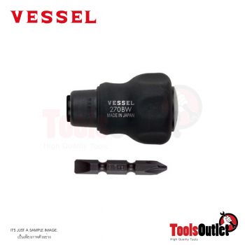 Stubby Grip Screwdriver ไขควงสลับ Vessel รุ่น 270BW-62 (VES-233075)