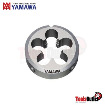 Solid Round Dies ไฮสปีดโซลิดดาย Yamawa วง38มิล ขนาด1/8" BSPF 28 (TYJPF020NEBC)