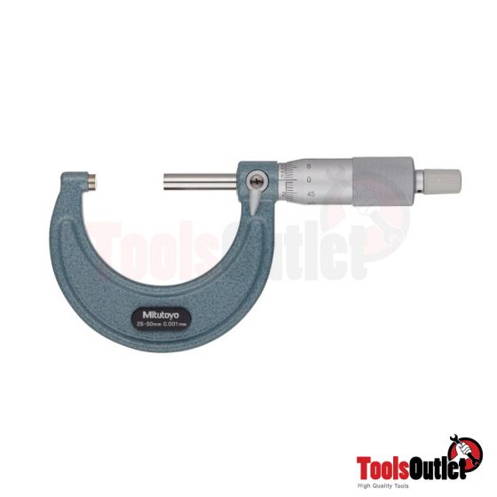 Micrometer ไมโครมิเตอร์ Mitutoyo รุ่น 103-130 | Outside Micrometer Series 103, 25-50 mm, 0.001mm | Mitutoyo