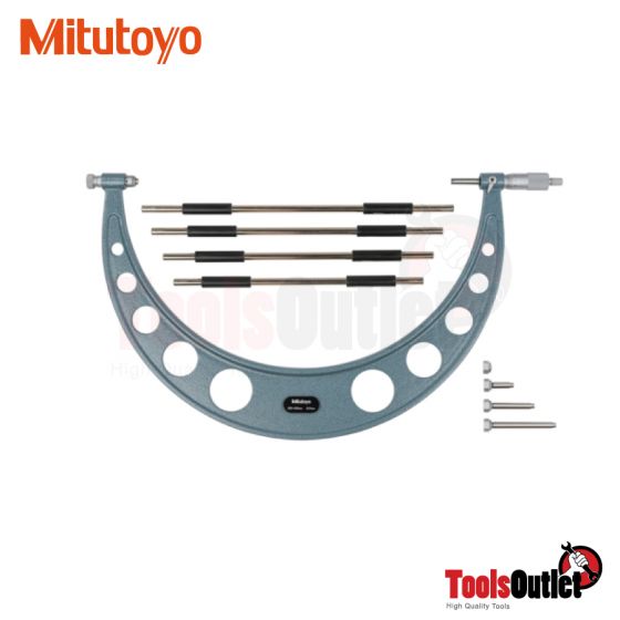 Outside Micrometer ไมโครมิเตอร์วัดนอกชุด Mitutoyo รุ่น 104-142A (0.01X300-400มิล)