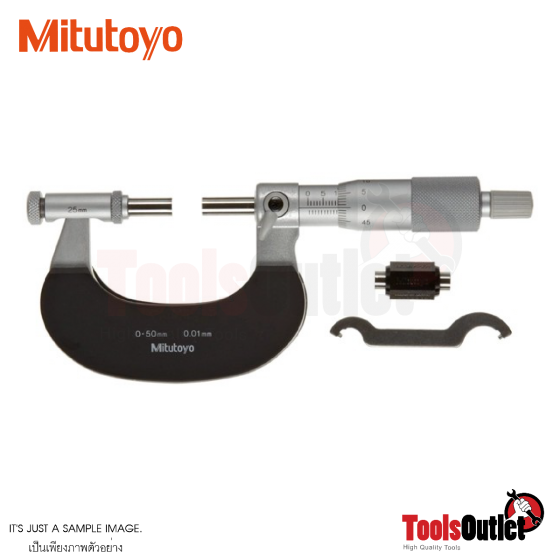 Outside Micrometers ไมโครมิเตอร์ชุด (0.01X0-50มิล) Mitutoyo รุ่น 104-171