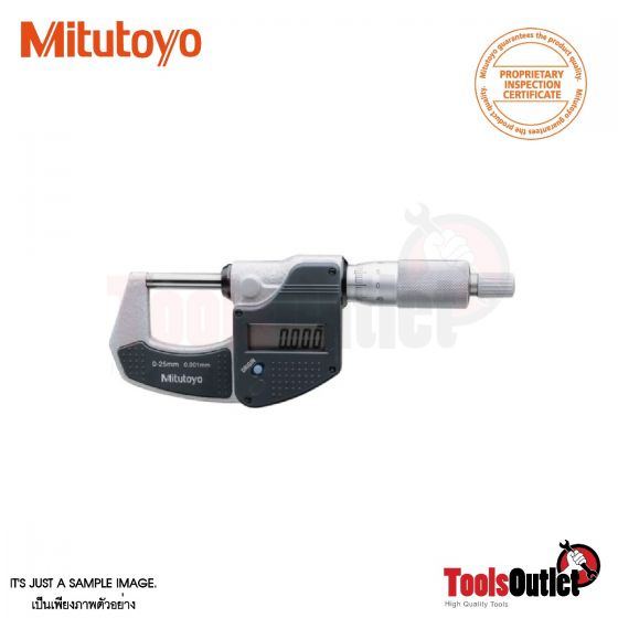 Micrometer Digital ไมโครมิเตอร์ดิจิตอล (0.001X0-25mm) Mitutoyo รุ่น 293-821-30