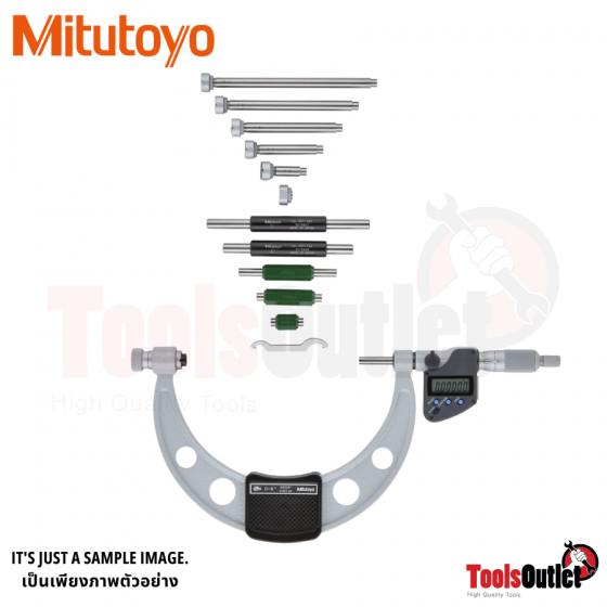 Outside Micrometers ดิจิตอลไมโครมิเตอร์ (0.00005"X0-6")(0.001X0-150mm) MITUTOYO รุ่น 340-351-30