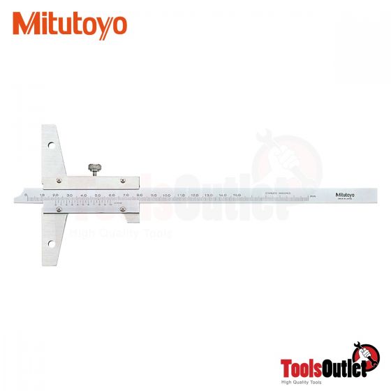 Vernier Depth Gauge เวอร์เนียวัดลึก (0.05X0-200มิล) Mitutoyo รุ่น 527-202