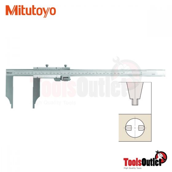 Vernier Caliper เวอร์เนียปากยาว Mitutoyo รุ่น 534-105 (0.02X0-12"/300มิล)
