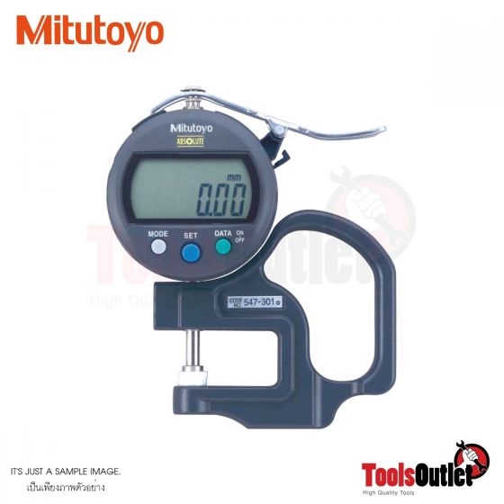 Dial Thickness Gauges เกจวัดหนาบางดิจิตอล Mitutoyo รุ่น 547-300S (0.01X0-0.4"/10มิล)