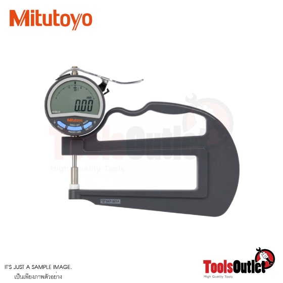 Thickness Gauges เกจวัดหนาบางดิจิตอล (0.01X0-10มิล) Mitutoyo รุ่น 547-321A