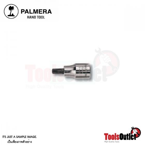 Vasos con Punta Torx® Cortos ลูกบ๊อกเดือย6แฉกรู 1/2"  ขนาด T-20 มิล PALMERA รุ่น 258.600