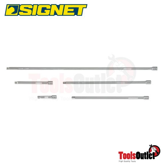 3/8" DR. 5PC EXTENSION TRAY SET (3",6"12",14",24") ชุดข้อต่อบ็อกซ์ SQ.3/8" 5 อัน/ชุด SIGNET #12577