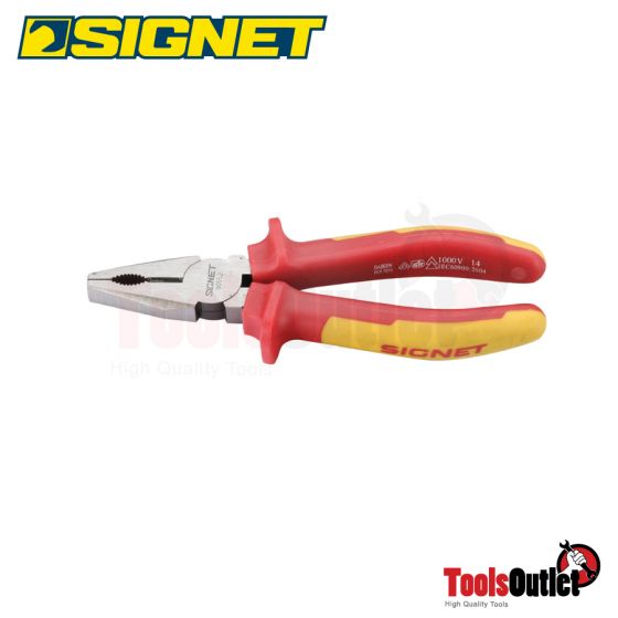 VDE 1000V COMBINATION PLIERS คีมปากจิ้งจก 1000V SIGNET