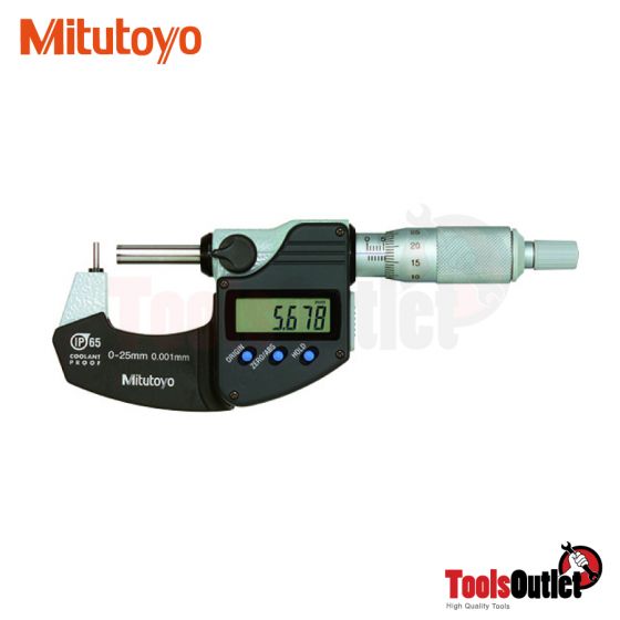 Digital Micrometer ไมโครดิจิตอลปากมล Mitutoyo รุ่น 395-261-30