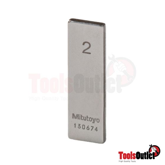 Gauge Block เกจบล๊อค Mitutoyo รุ่น 611612-031(03) ขนาด 2.0 มิล เกรด 1